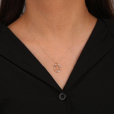 Collar de Plata Esterlina con Inicial - Diseño Exclusivo y Minimalista