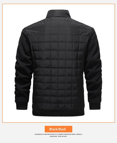 Chaqueta Casual de Cuadros para Hombre - Manga Larga Versátil - Image 17