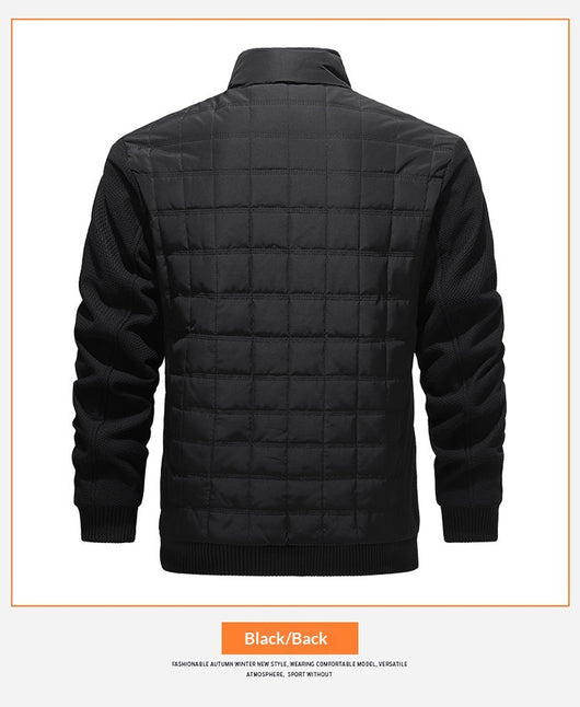 Chaqueta Casual de Cuadros para Hombre - Manga Larga Versátil - Image 17