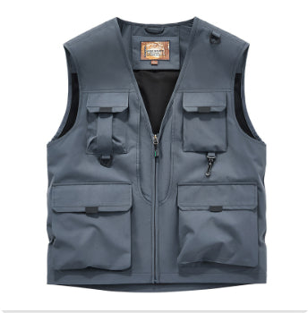 Chaleco de Pesca Multi-bolsillo para Hombre - Image 13