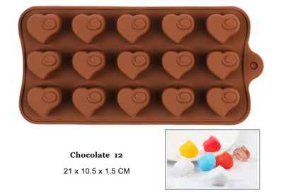 Molde de Silicona para Chocolate 29 Formas - Herramientas Antiadherentes para Repostería - Image 6