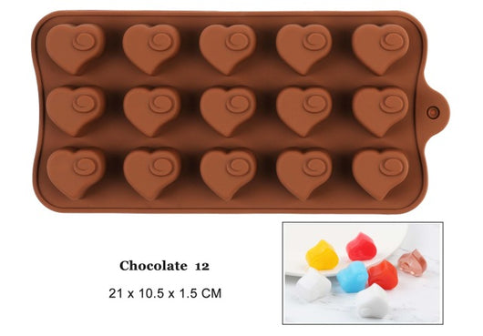 Molde de Silicona para Chocolate 29 Formas - Herramientas Antiadherentes para Repostería - Image 6
