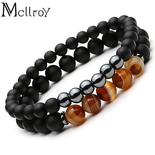Pulsera de Piedra Natural con Cuentas Mantra - Brazalete Buddha para Hombre y Mujer - Image 6