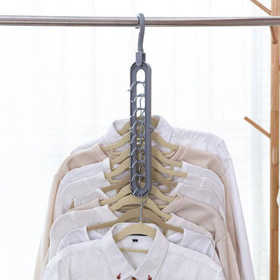 Perchero Plástico Organizador de Ropa con Gancho - Image 3