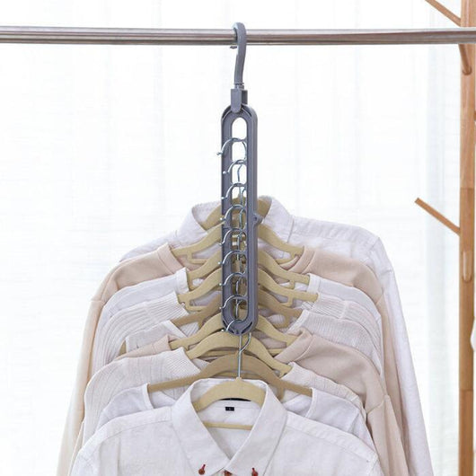 Perchero Plástico Organizador de Ropa con Gancho - Image 3