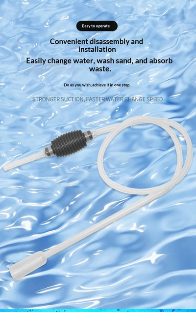 Tubo Sifón Manual para Limpieza de Arena y Cambios de Agua en Acuarios - Image 8