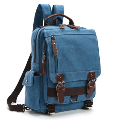 Mochila de Viaje Canvas Resistente para Aventuras al Aire Libre - Image 5