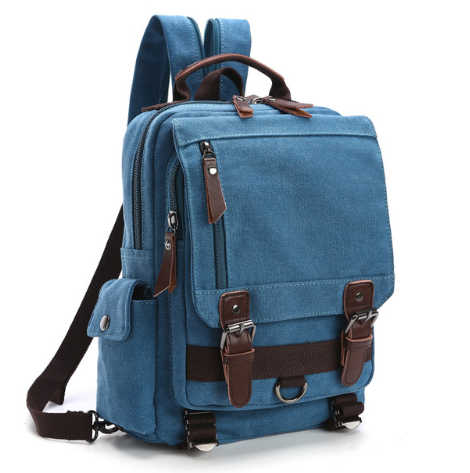 Mochila de Viaje Canvas Resistente para Aventuras al Aire Libre - Image 5