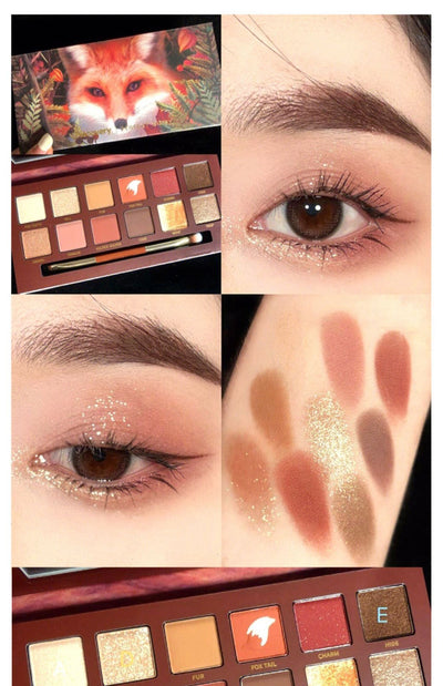 Paleta de Sombras Doce Colores Ojos de Animales - Image 13