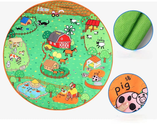 Manta de Juego Educativa con Animales para Bebés - Image 12