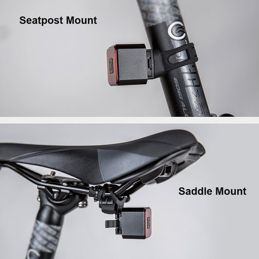 Luz Trasera Recargable USB para Bicicleta de Carretera - Image 4