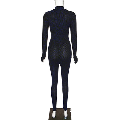 Jumpsuit Transparente de Cintura Alta - Image 3