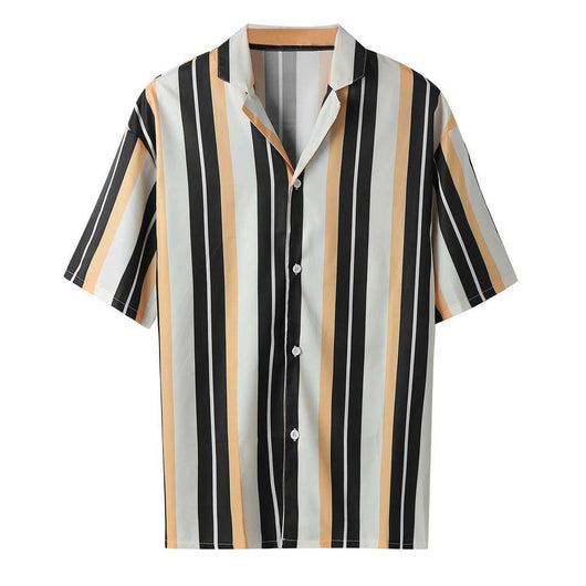 Camisa Casual de Hombre a Rayas con Botones - Image 15