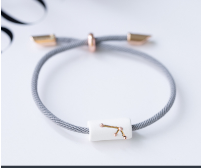 Pulsera de Cerámica con los Doce Signos del Zodiaco - Image 26