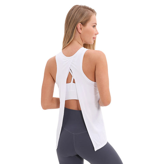Conjunto de Yoga Deportivo para Mujer con Chaleco Holgado - Image 10
