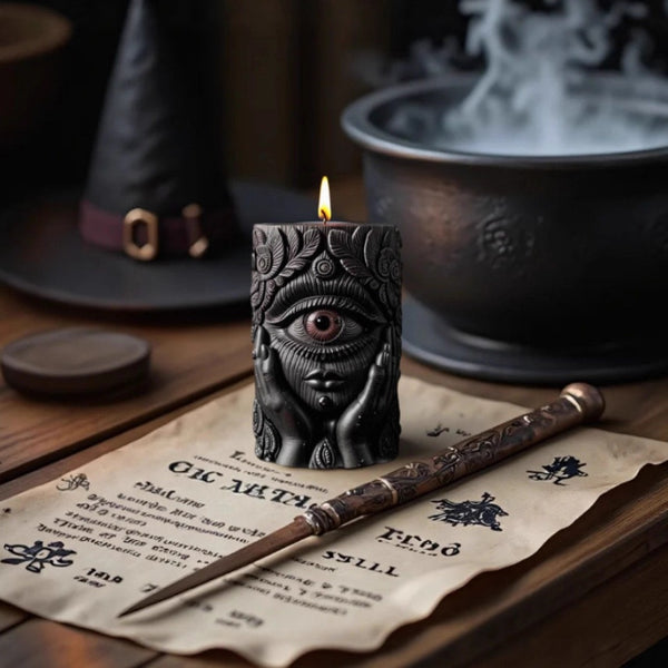 Molde de Silicona 3D para Velas Aromáticas - Diseño Mano Sosteniendo Ojo