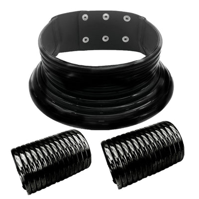 Conjunto de Joyas Europeas: Collar, Anillo y Pulsera de Manos Entrelazadas - Image 17