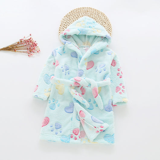 Batas Acogedoras de Franela para Niños y Niñas - Image 19