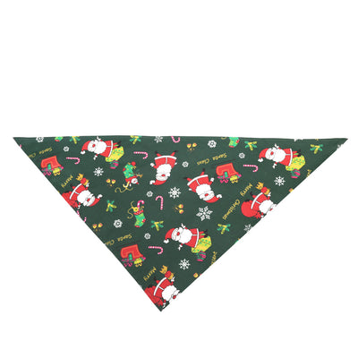Pañuelo Triangular de Algodón para Mascotas - Babero Absorbente para Perros y Gatos - Image 18
