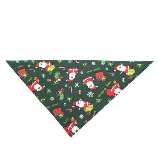 Pañuelo Triangular de Algodón para Mascotas - Babero Absorbente para Perros y Gatos - Image 18