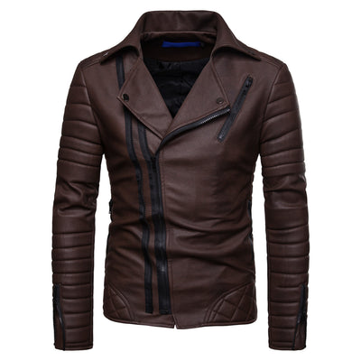 Chaqueta de Cuero PU con Cierre - Image 10