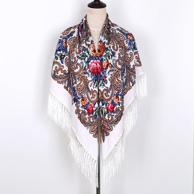 Pañuelo Étnico Oversized de Algodón Premium - Image 18