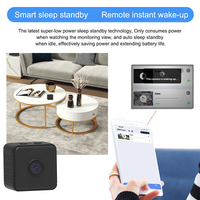 Cámara WiFi de Vigilancia Inalámbrica sin Instalación - Monitoreo Remoto HD - Image 6