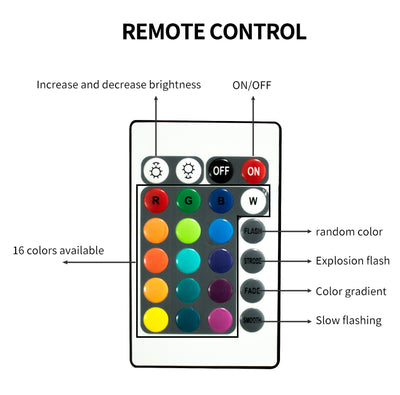 Lámpara de Piso LED Inteligente con Control Remoto - 16 Colores para Exterior - Image 7