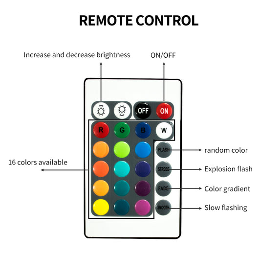 Lámpara de Piso LED Inteligente con Control Remoto - 16 Colores para Exterior - Image 7