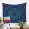 Tapiz Mandala Zafiro Espiral