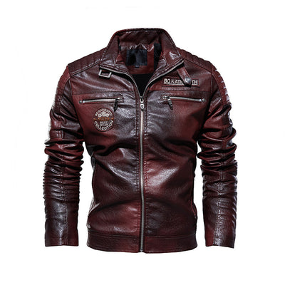 Chaqueta de Cuero Código Europeo - Abrigo PU Premium para Hombre - Image 7