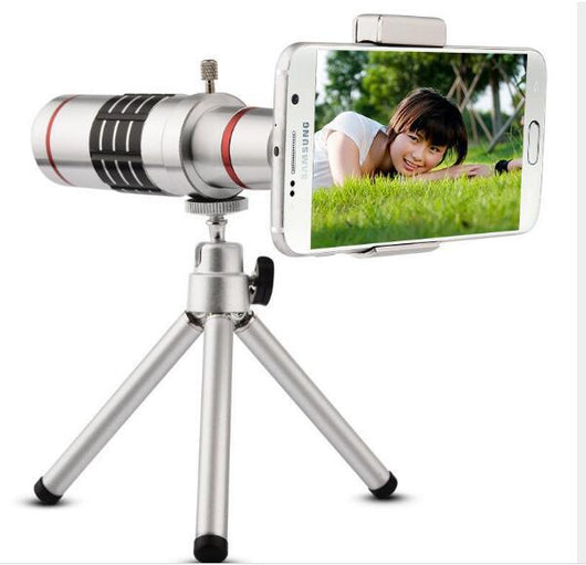 Telescopio Óptico con Zoom 18x - Lente Profesional de Largo Alcance