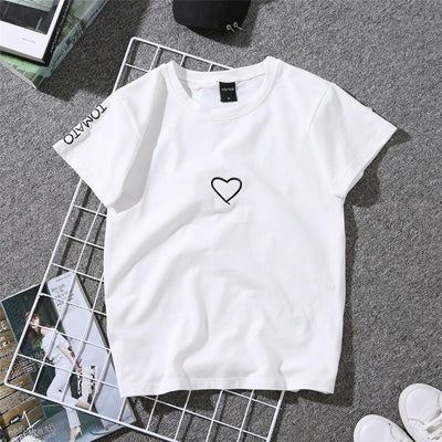 Playera Estilo Hong Kong para Mujer con Estampado Love - Image 6