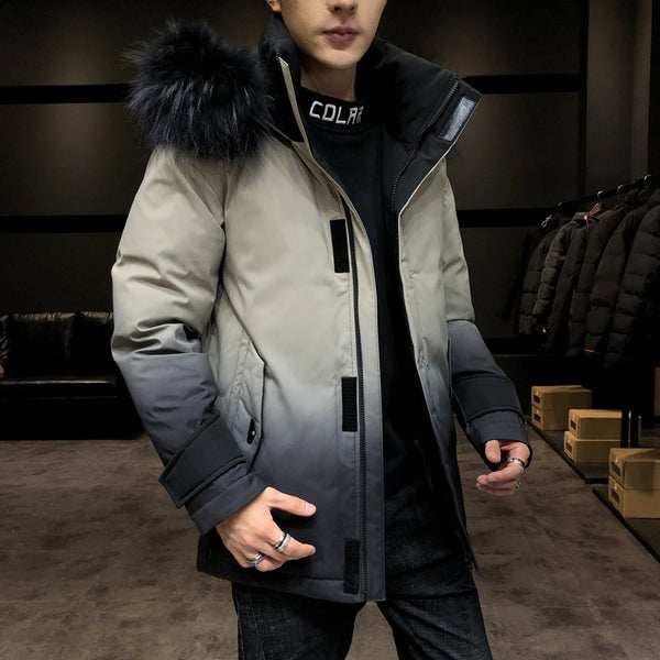 Chaqueta Acolchada Suelta de Moda