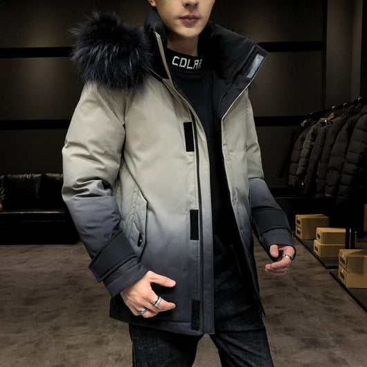 Chaqueta Acolchada Suelta de Moda