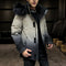 Chaqueta Acolchada Suelta de Moda