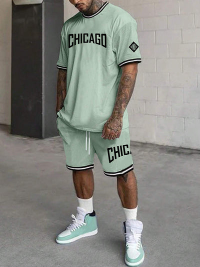 Conjunto de Playeras de Manga Corta para Hombre - Moda Verano Trendy - Image 21