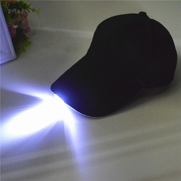 Gorra de Béisbol con Iluminación LED para Actividades Nocturnas