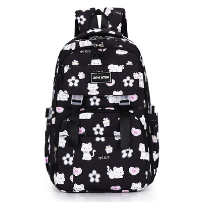 Mochila de Gran Capacidad con Estampado de Conejo Cartoon - Image 3