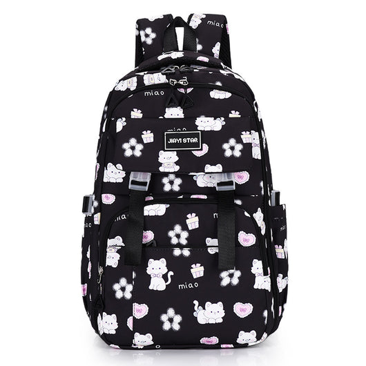 Mochila de Gran Capacidad con Estampado de Conejo Cartoon - Image 3
