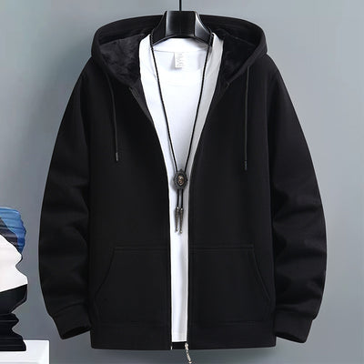 Cardigan Hoodie Holgado para Hombre - Perfecto para Otoño e Invierno - Image 4