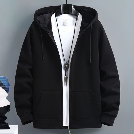 Cardigan Hoodie Holgado para Hombre - Perfecto para Otoño e Invierno - Image 4