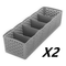 Gray 2 Pieces
