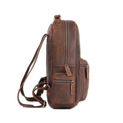 Mochila Escolar Artesanal de Gran Capacidad con Compartimento para Laptop - Image 3