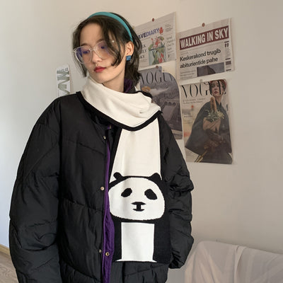 Bufanda Coreana Escolar Gruesa y Cálida - Estilo Japonés Trendy - Image 3