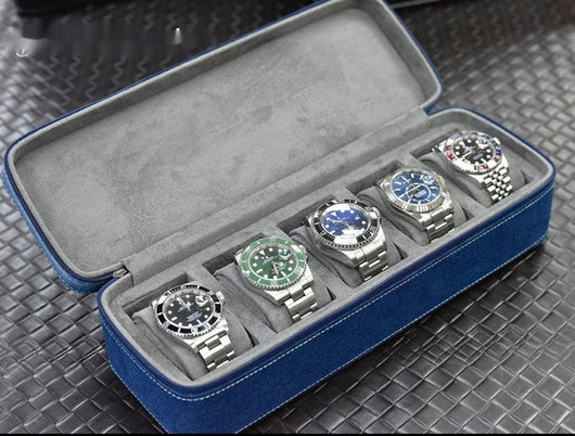 Caja Organizadora de Relojes en Terciopelo Portátil - Image 6