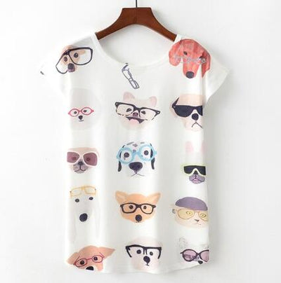 Playera para Mujer con Estampado Adorable de Gatos - Image 15