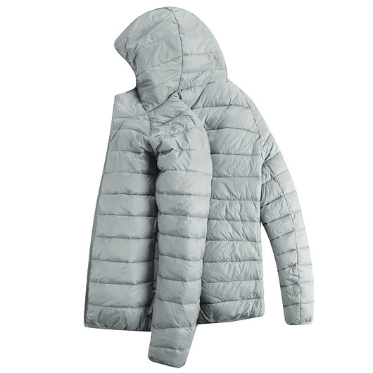 Chaqueta de Plumas para Hombre - Cuello Alto para Invierno - Image 5