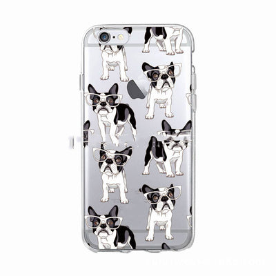 Funda para móvil con diseño de perro francés cartoon - Image 5