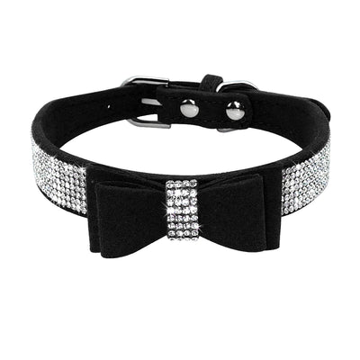 Correa para Perro y Gato de Terciopelo Coreano con Brillantes - Diseño Premium y Confortable - Image 5